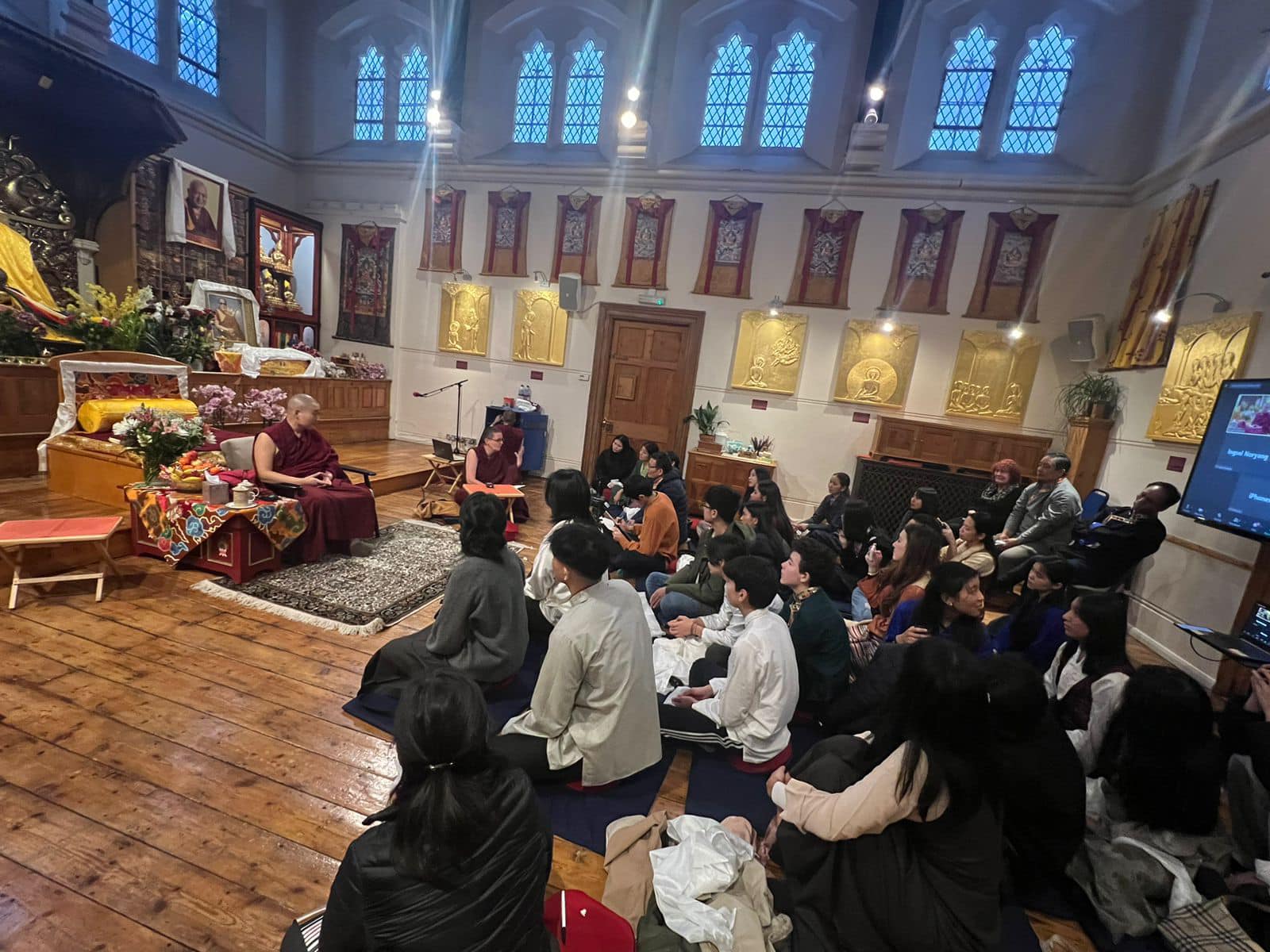 尊貴的仰丁仁波切英國弘法剪影(四) (11)
